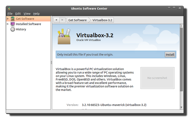 Ubuntu 16.04 for virtualbox